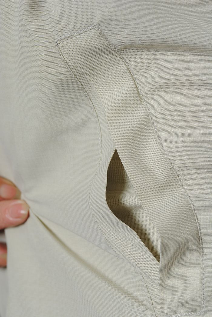 北京現代工作服斜插兜細節(jié)圖